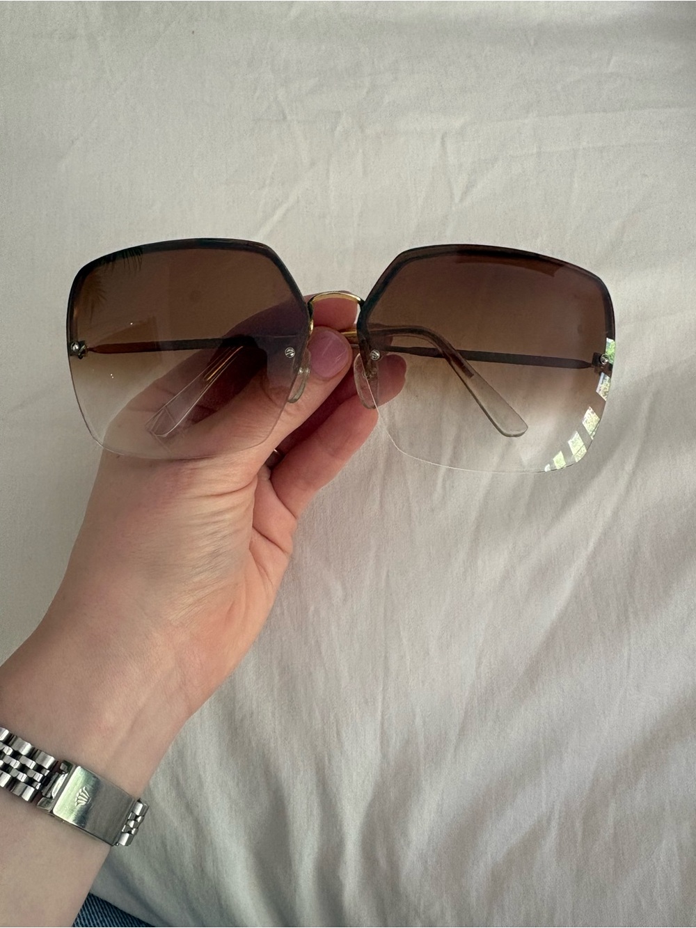 Vintage 70s gradient glasses